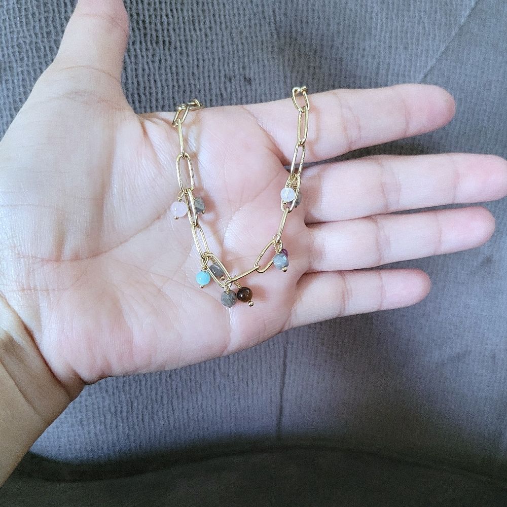 ✨️HP✨️ Luna🌙 Norte Multiple Gemstone Bead Bracelet - NIB - Picture 13 of 16